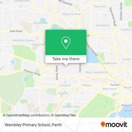Wembley Primary School map