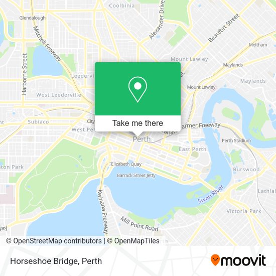 Horseshoe Bridge map