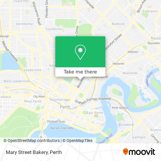 Mary Street Bakery map