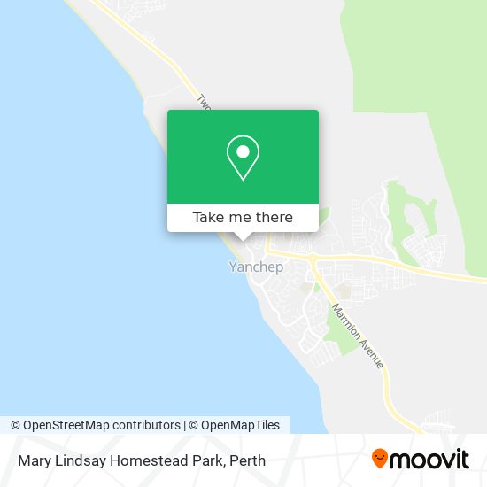 Mary Lindsay Homestead Park map