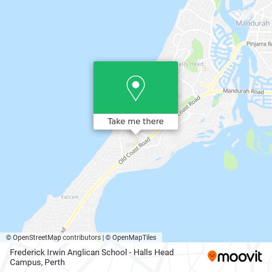 Frederick Irwin Anglican School - Halls Head Campus map