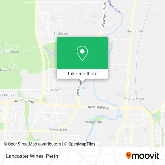 Mapa Lancaster Wines