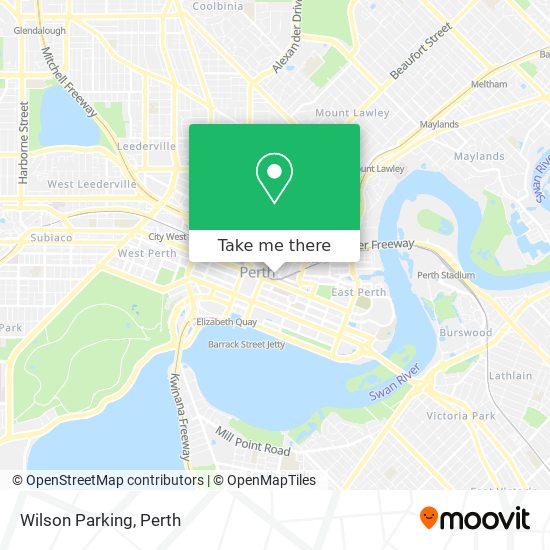 Wilson Parking map