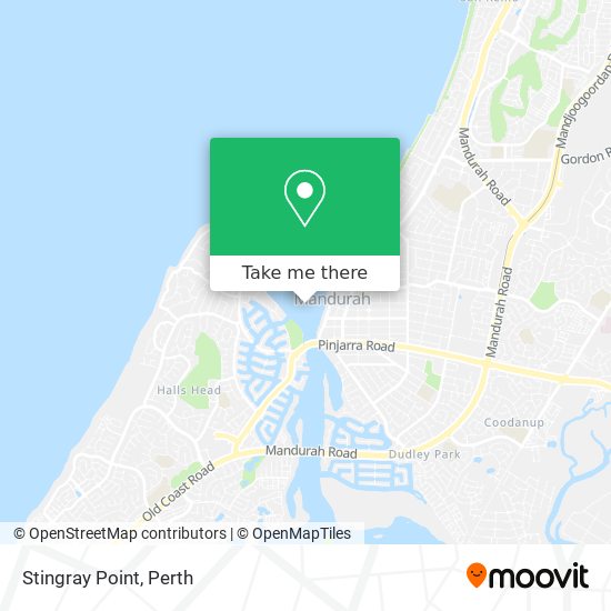 Stingray Point map