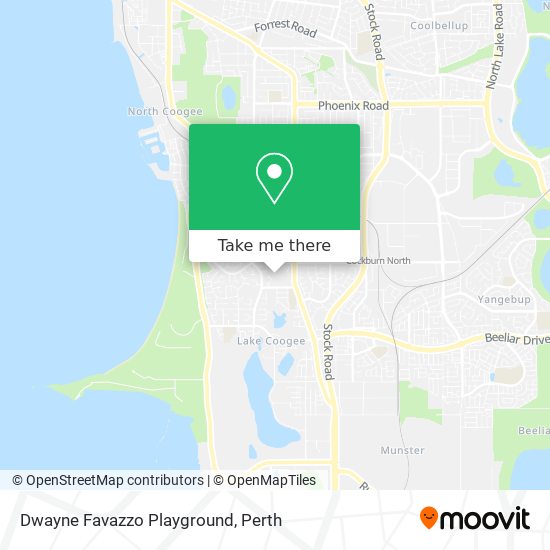 Dwayne Favazzo Playground map