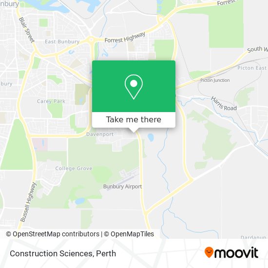 Construction Sciences map
