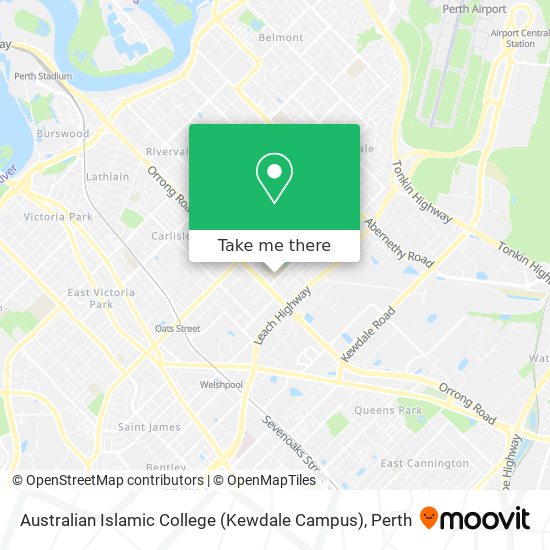 Australian Islamic College (Kewdale Campus) map