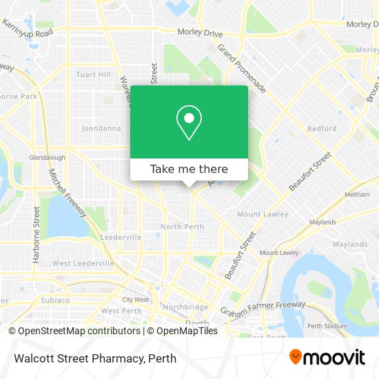 Walcott Street Pharmacy map