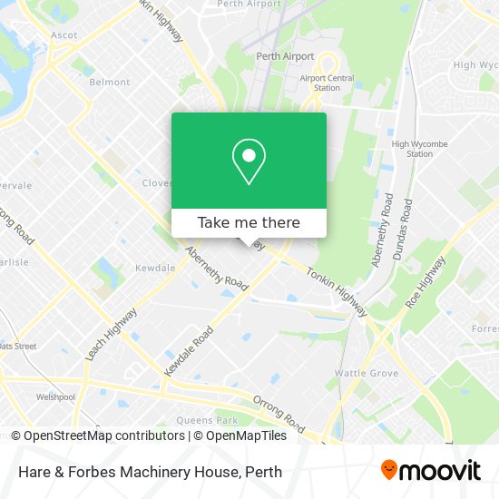 Hare & Forbes Machinery House map
