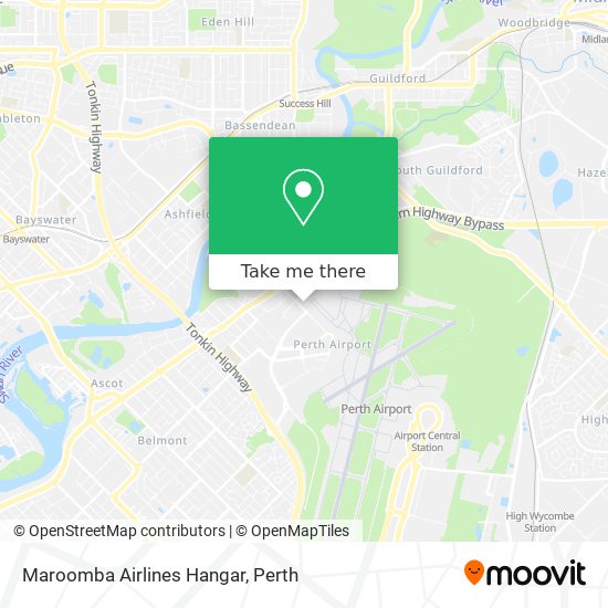 Maroomba Airlines Hangar map