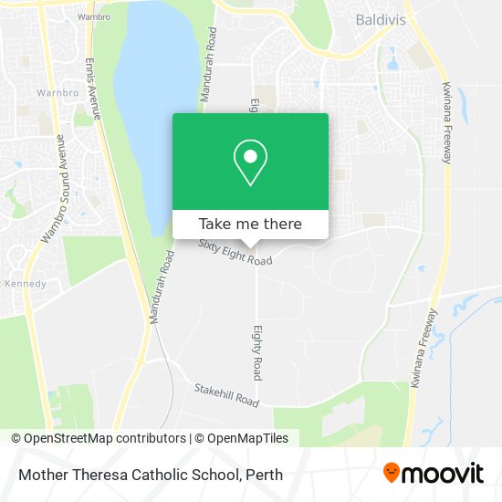 Mother Theresa Catholic School map