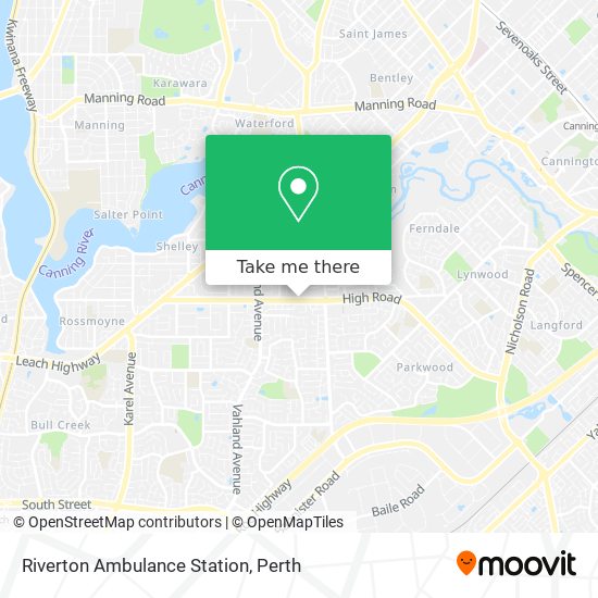 Riverton Ambulance Station map