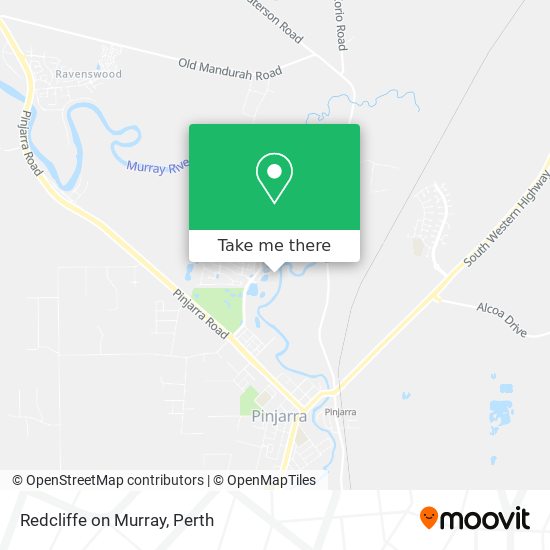 Redcliffe on Murray map