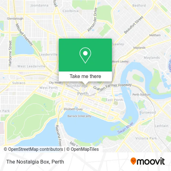 Mapa The Nostalgia Box