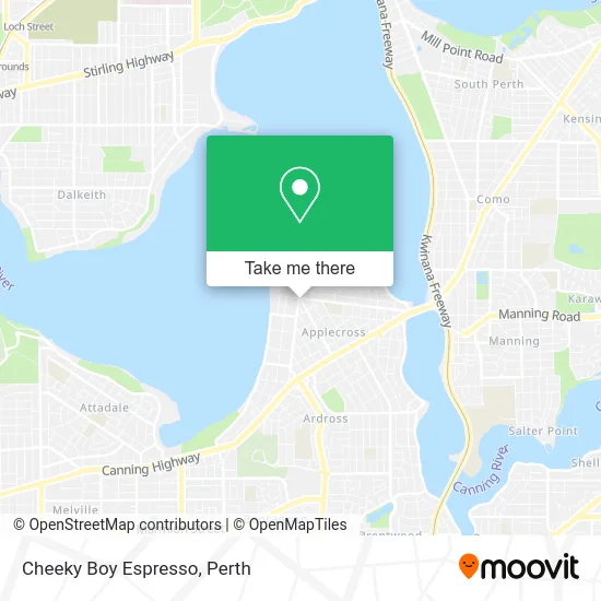 Mapa Cheeky Boy Espresso