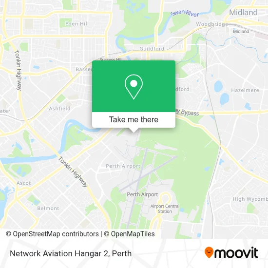 Mapa Network Aviation Hangar 2