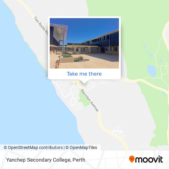 Yanchep Secondary College map