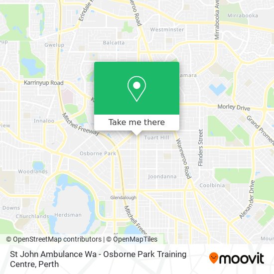 St John Ambulance Wa - Osborne Park Training Centre map