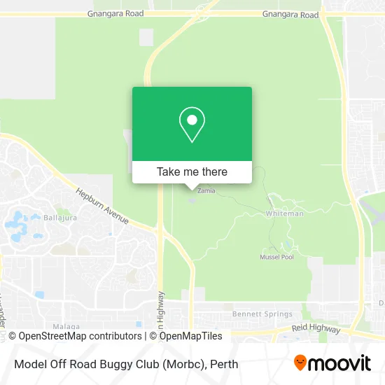 Mapa Model Off Road Buggy Club (Morbc)