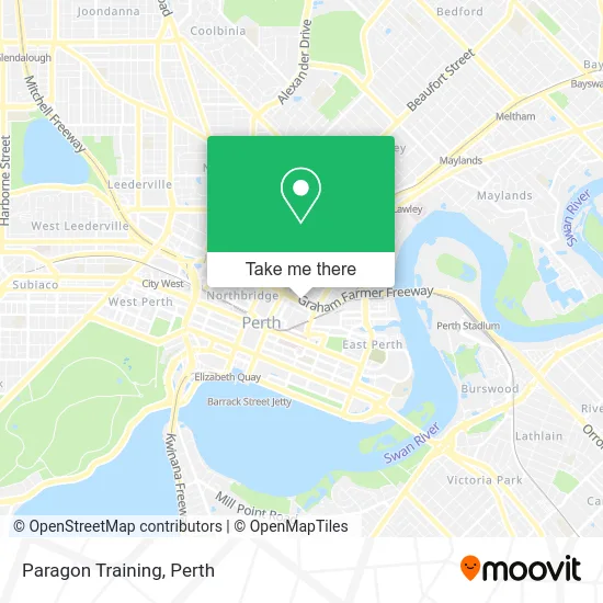 Mapa Paragon Training