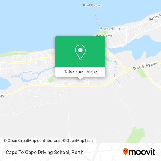 Cape To Cape Driving School map