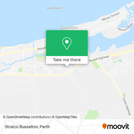 Stratco Busselton map