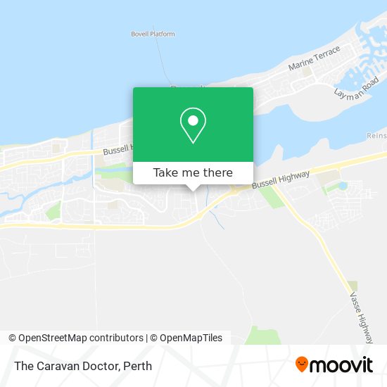 The Caravan Doctor map