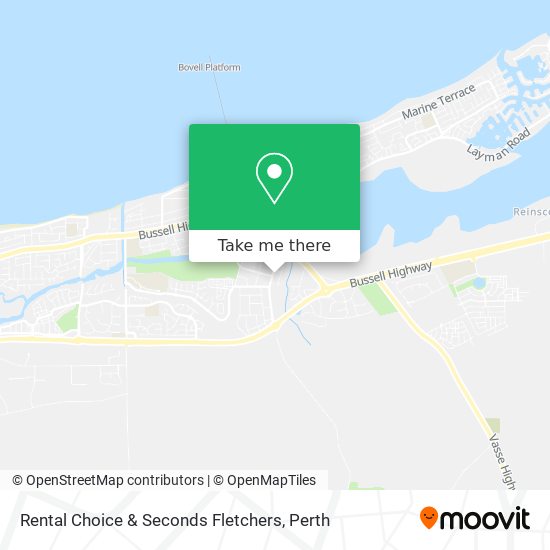 Rental Choice & Seconds Fletchers map