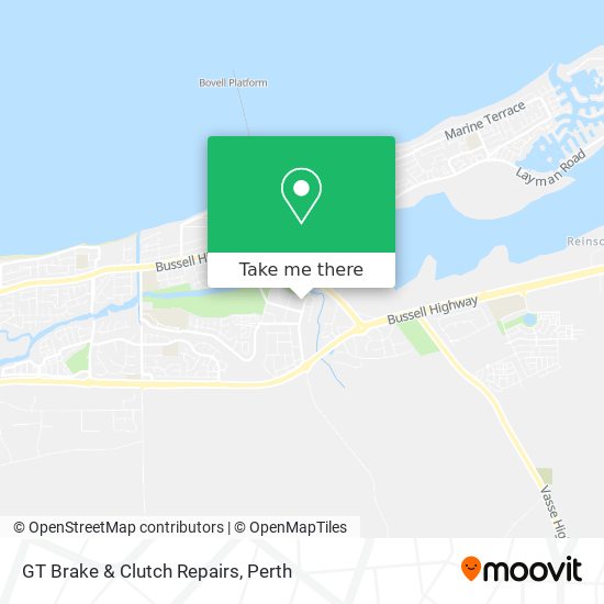 GT Brake & Clutch Repairs map