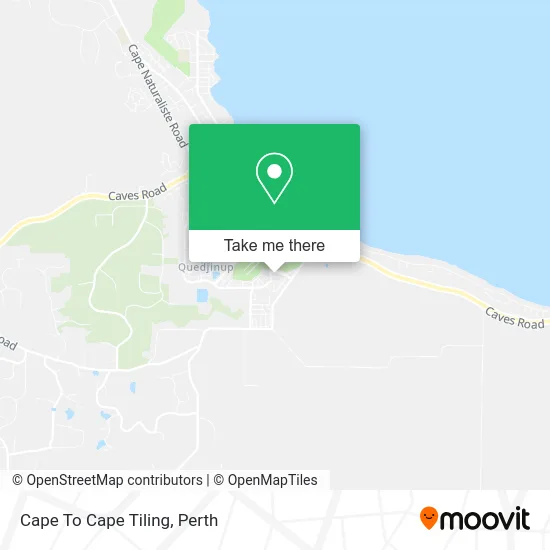 Mapa Cape To Cape Tiling