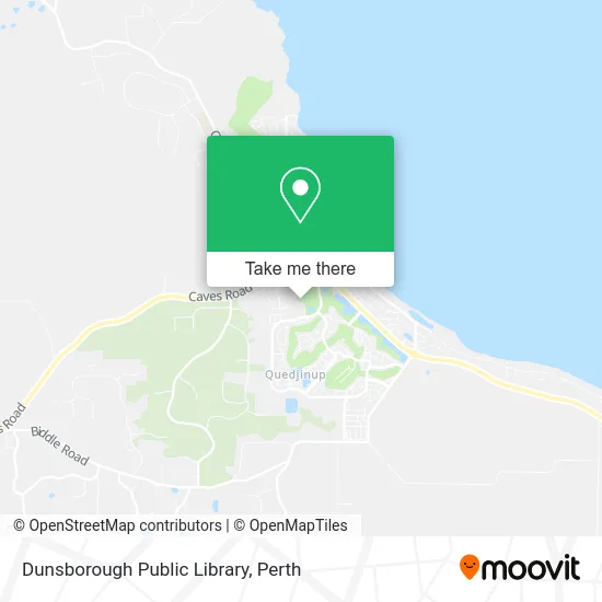 Mapa Dunsborough Public Library
