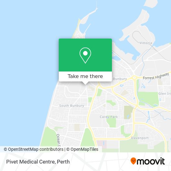 Pivet Medical Centre map