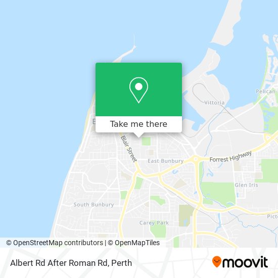 Albert Rd After Roman Rd map