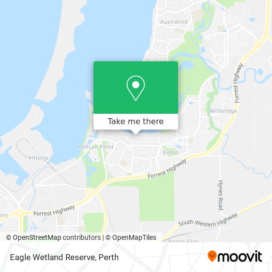 Eagle Wetland Reserve map