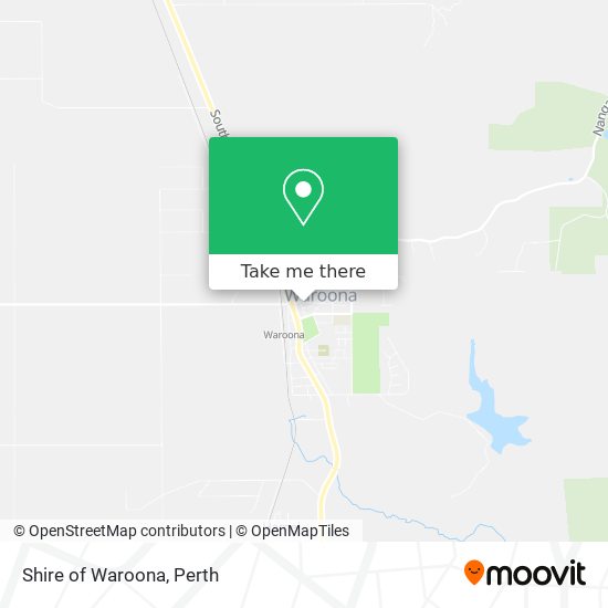 Shire of Waroona map
