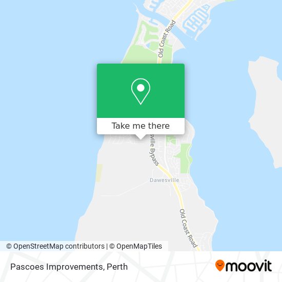 Pascoes Improvements map