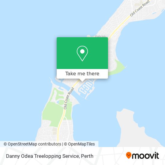 Danny Odea Treelopping Service map