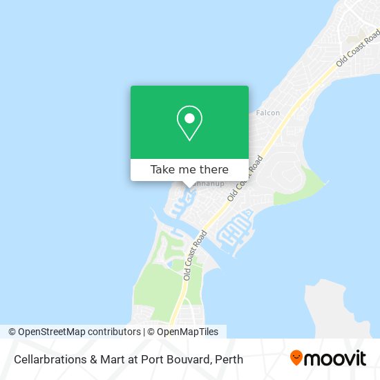Cellarbrations & Mart at Port Bouvard map