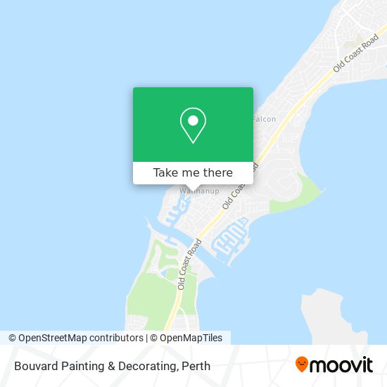Bouvard Painting & Decorating map