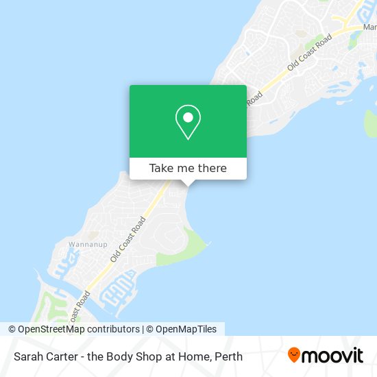 Sarah Carter - the Body Shop at Home map