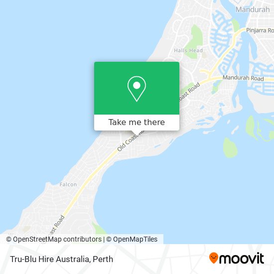 Tru-Blu Hire Australia map