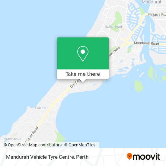 Mandurah Vehicle Tyre Centre map