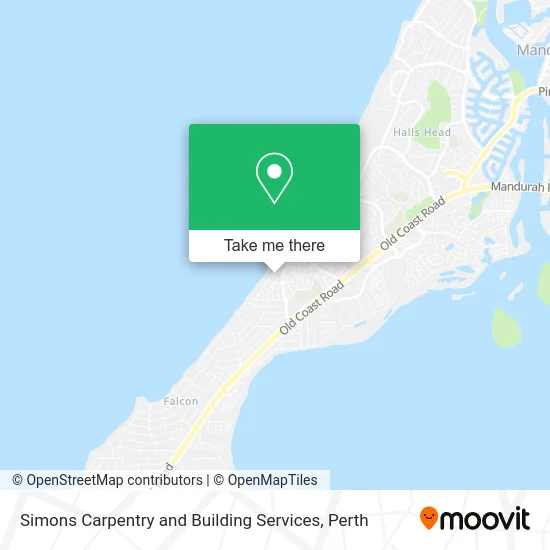 Mapa Simons Carpentry and Building Services