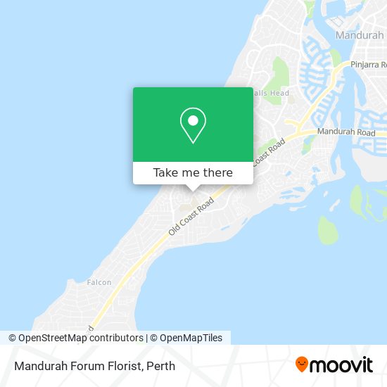 Mandurah Forum Florist map