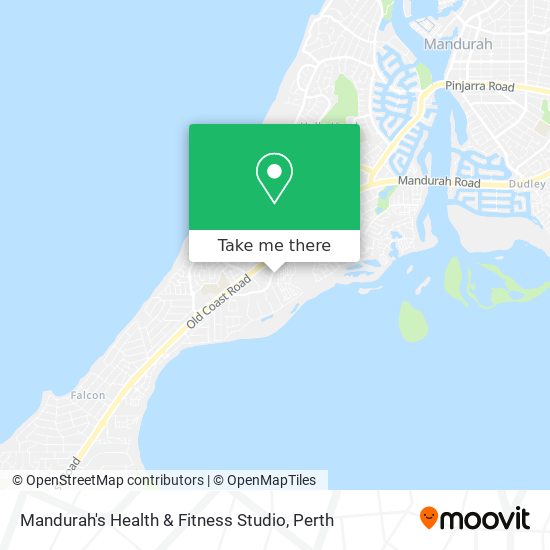 Mapa Mandurah's Health & Fitness Studio