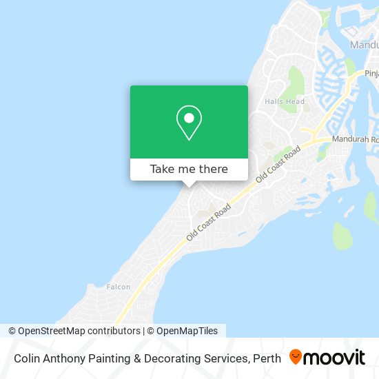 Colin Anthony Painting & Decorating Services map