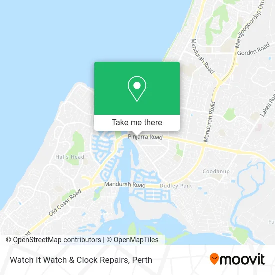 Mapa Watch It Watch & Clock Repairs