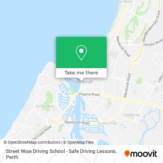 Street Wise Driving School - Safe Driving Lessons map