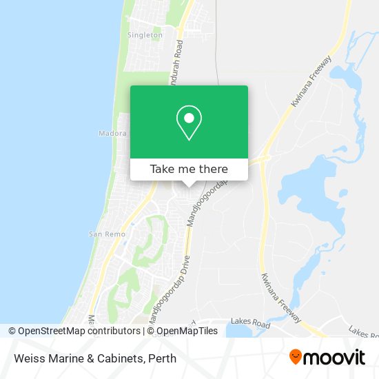 Weiss Marine & Cabinets map
