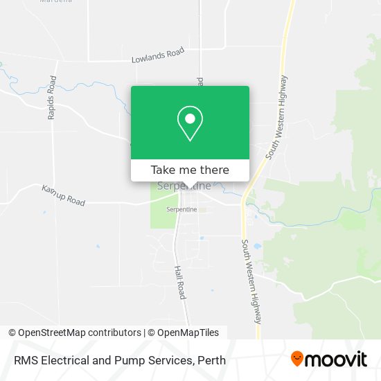 RMS Electrical and Pump Services map